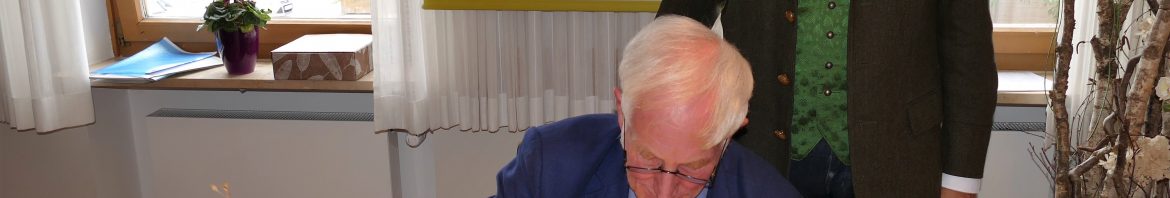 Ehrenbotschafter Manfred Holz