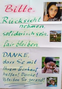 Corona - solidarisch bleiben